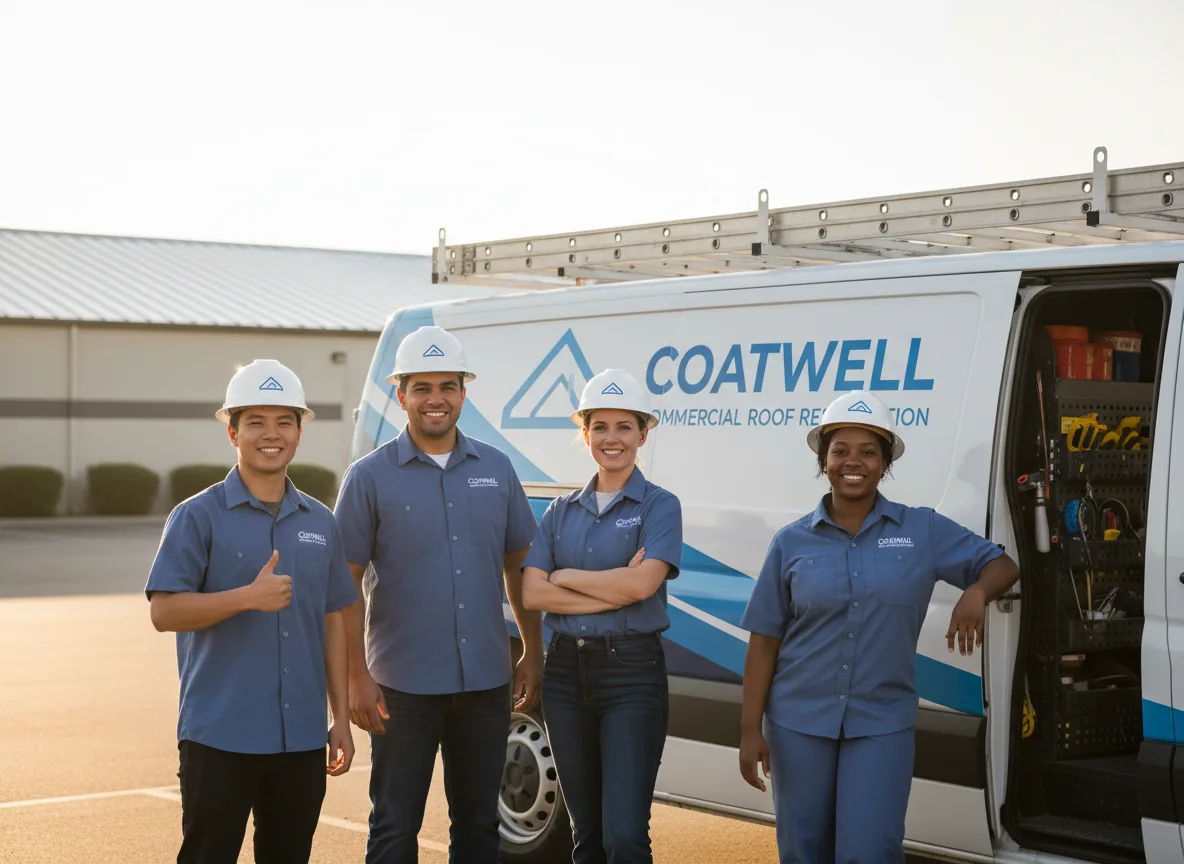 Commercial roof coating company in Towner, ND